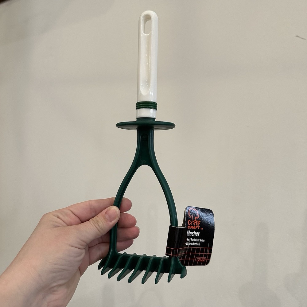 VTG New Chef Craft Masher Heat Resistant Nylon Dishwasher Safe‎ 10820 13"